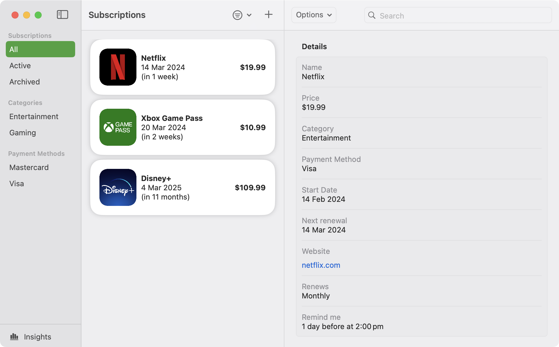 New Mac app